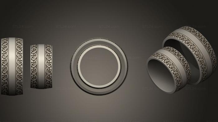 Jewelry rings (Ring 165, JVLRP_0647) 3D models for cnc